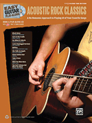 Easy Guitar Play-Along Acoustic Rock Classics Guitar and Fretted sheet music cover